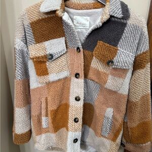 Altar’d State Sherpa Jacket - Shacket